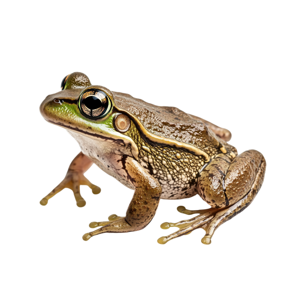 Common Frog on transparent background png