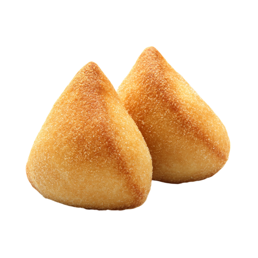Brazilian snack coxinha isolated on a transparent background png