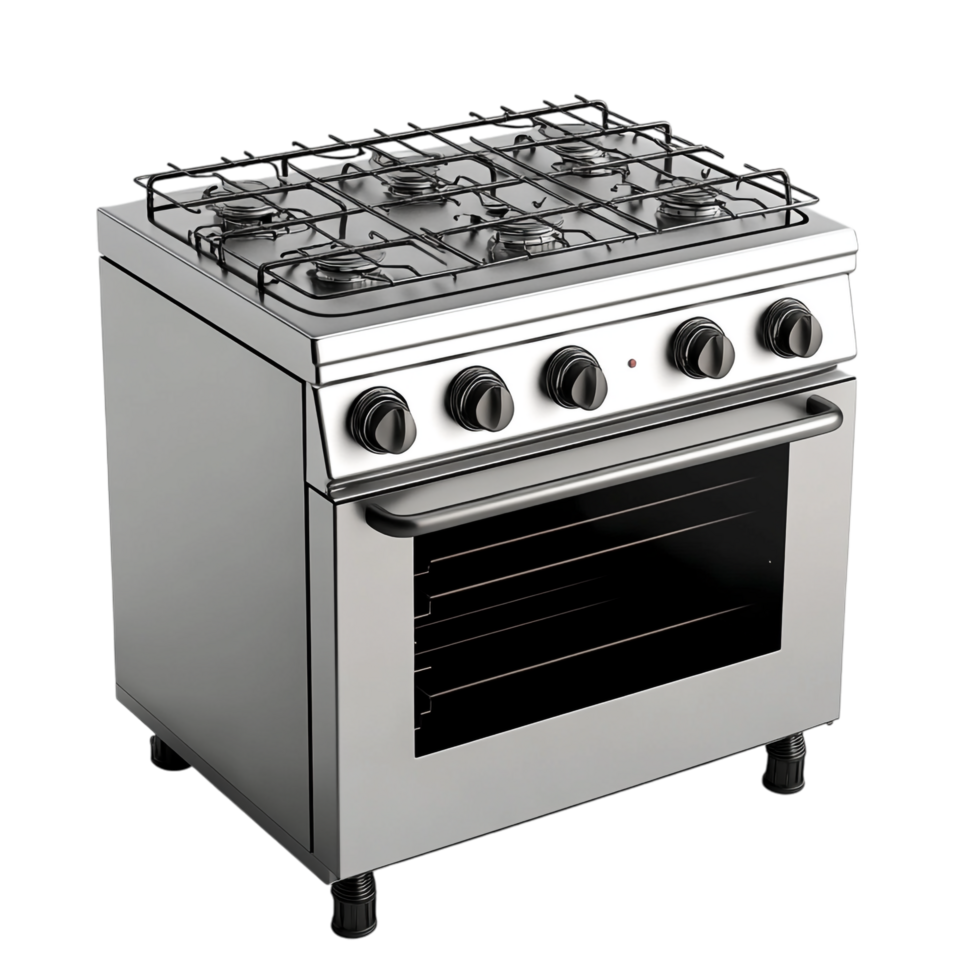 image of an isolated stove griller on a transparent background png