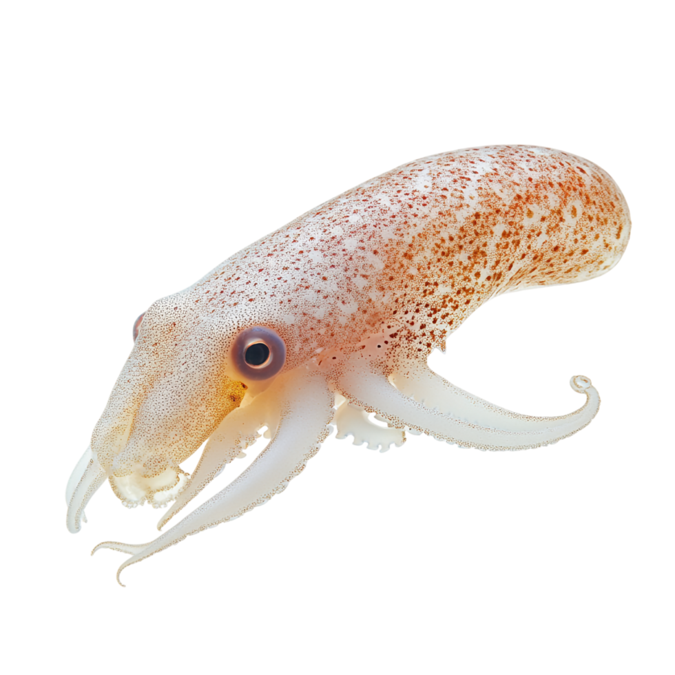 image of an isolated squid on a transparent background png