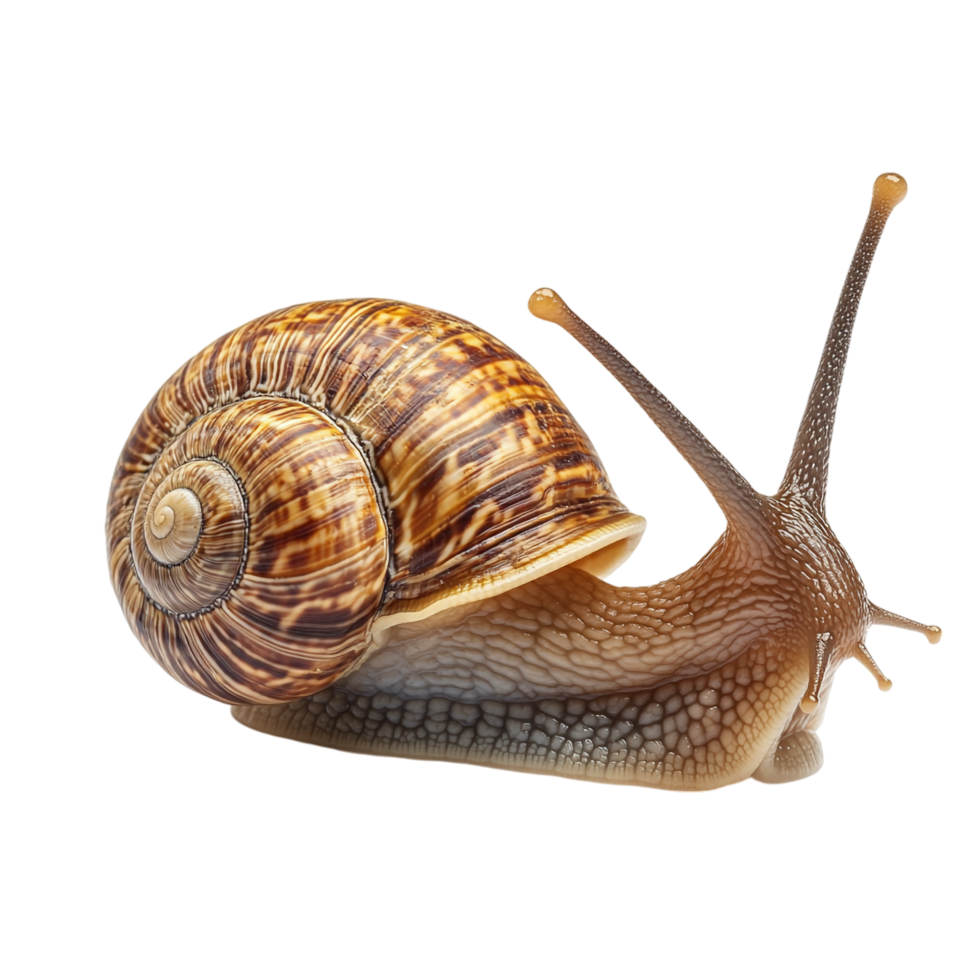 image of an isolated snail on a transparent background png