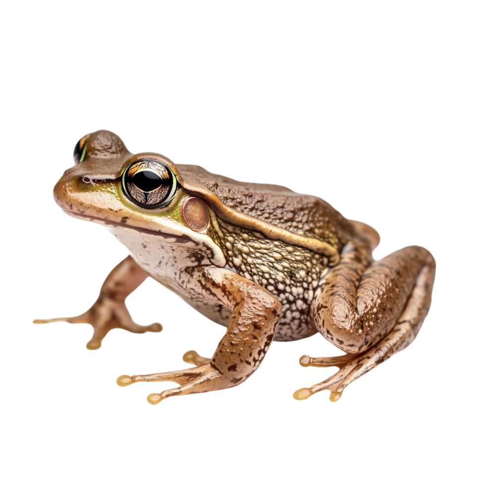 Common Frog on transparent background png
