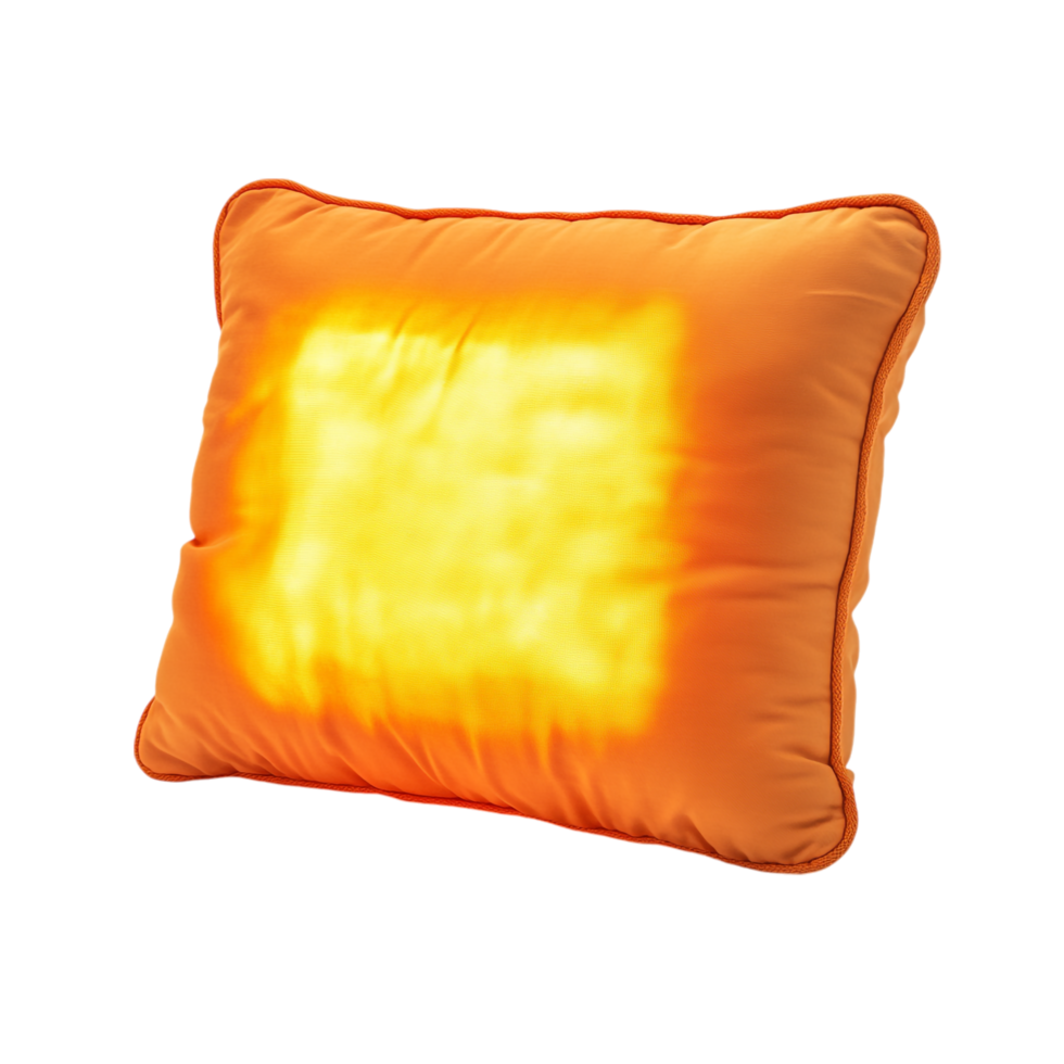 Heated Pillow on transparent background png
