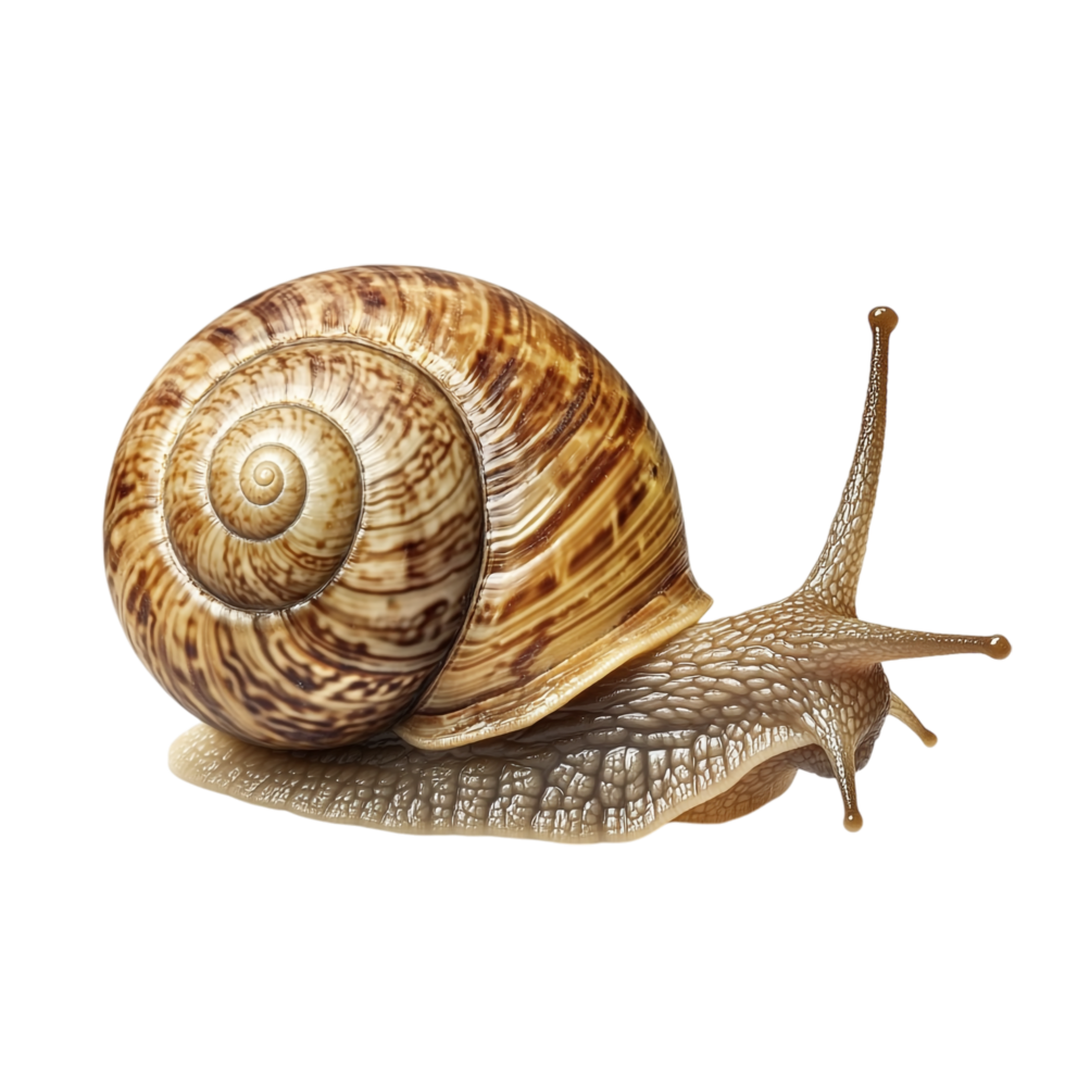 image of an isolated snail on a transparent background png