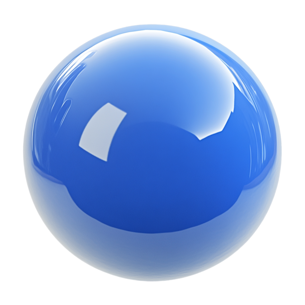 Close up of a blue object isolated on transparent background png