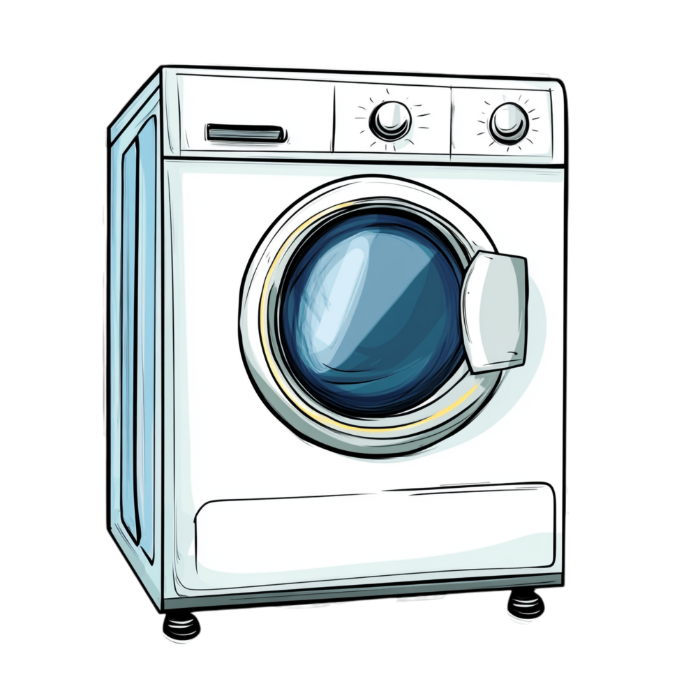 Dryer Vector Clipart on transparent background png