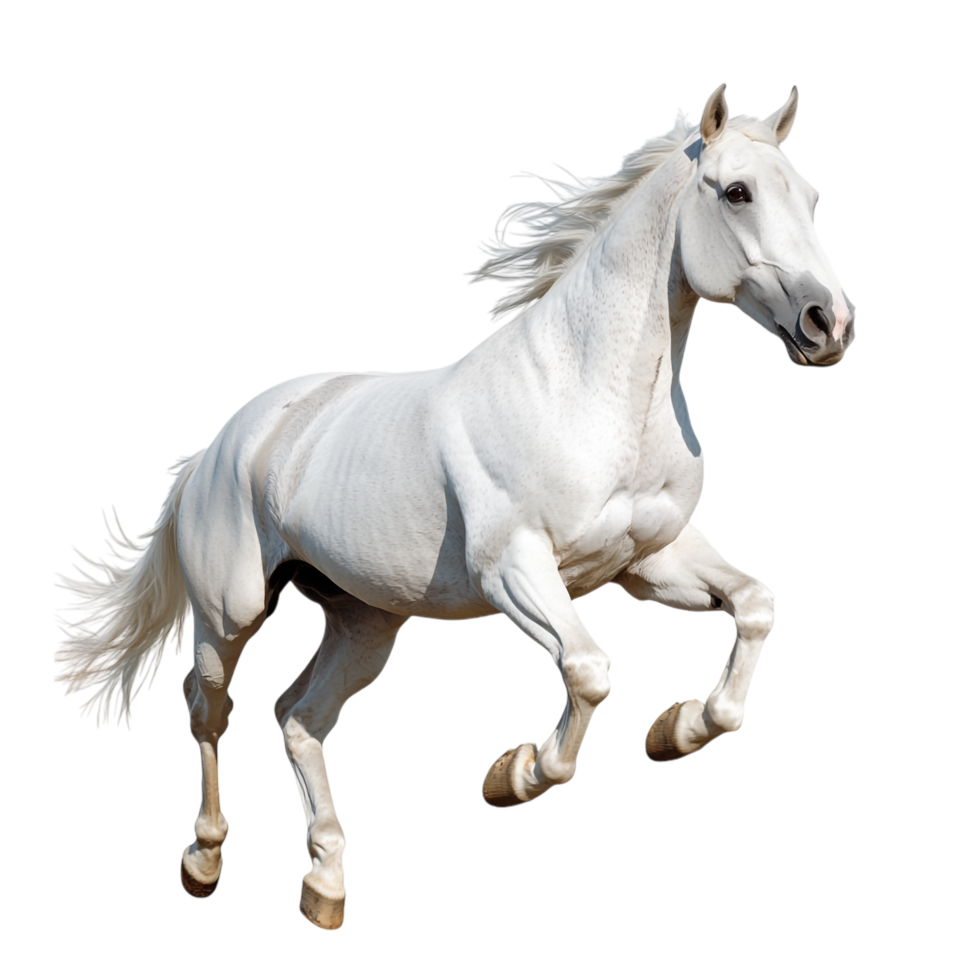 Running Horse on transparent background png
