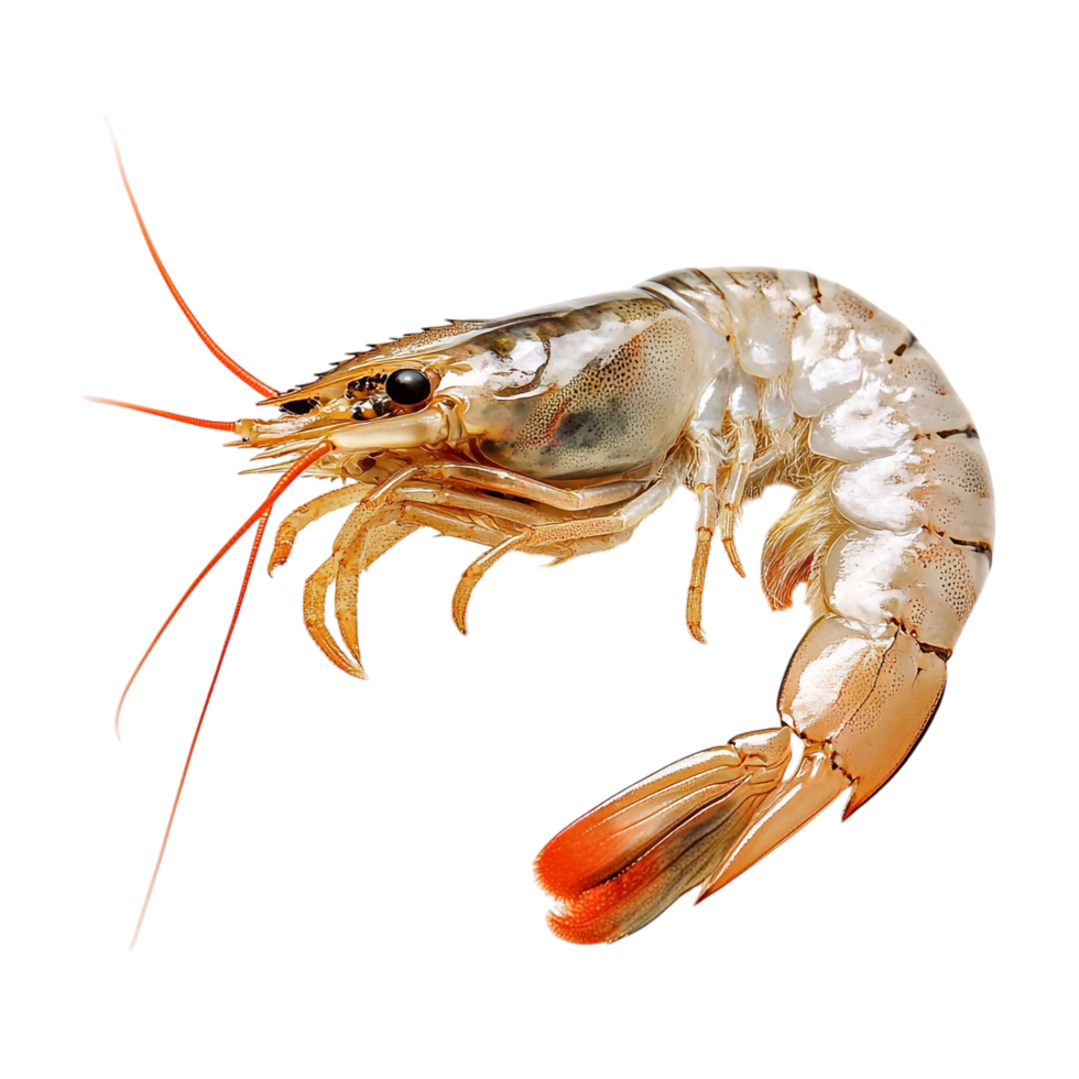 mage of an isolated shrimp on a transparent background png