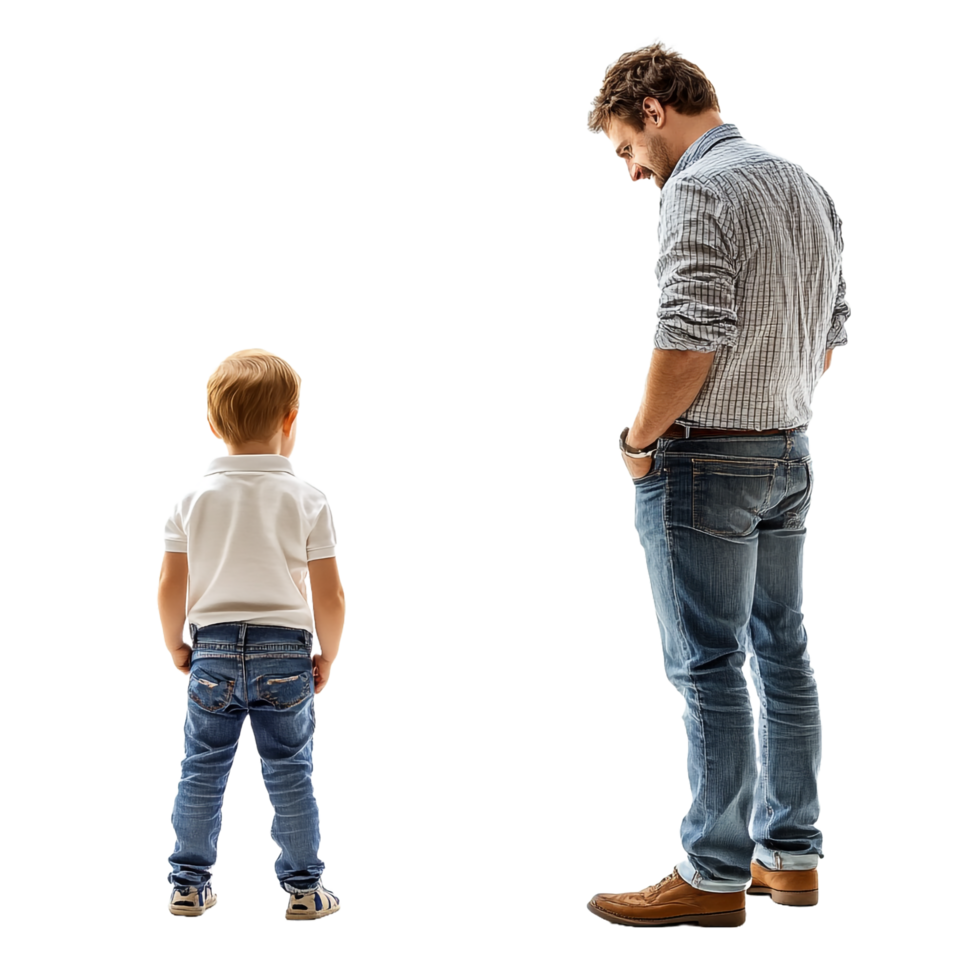 Worried parent watching their child take their first steps, conveying emotion and parental concern png