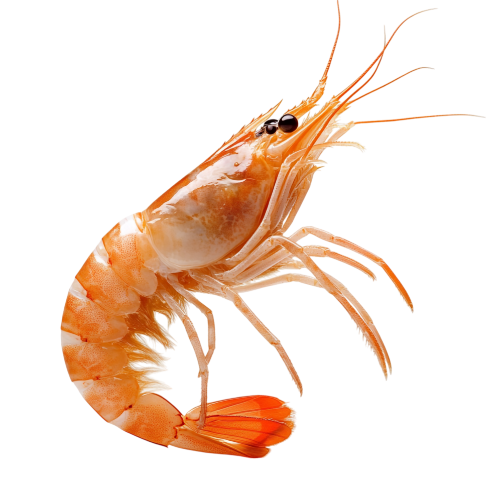 mage of an isolated shrimp on a transparent background png