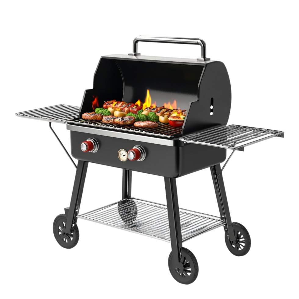 image of an isolated stove griller on a transparent background png