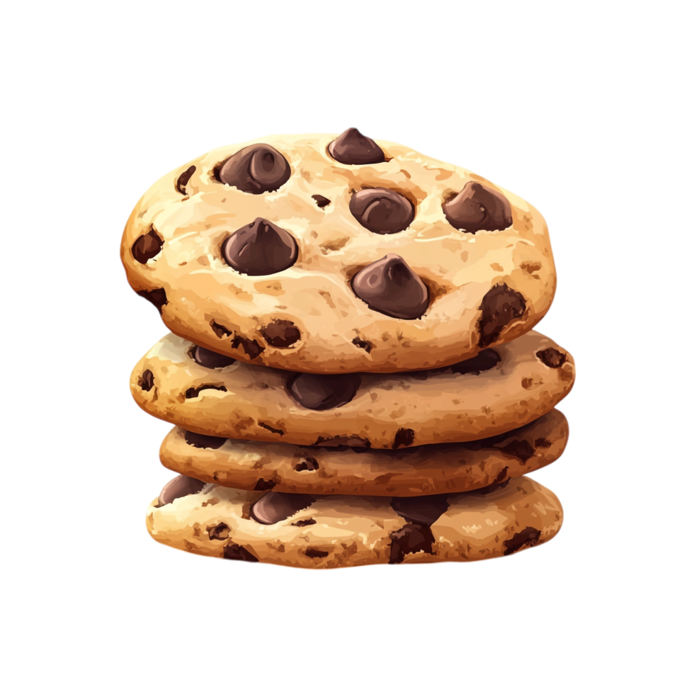 Cookies Vector Clipart on transparent background png