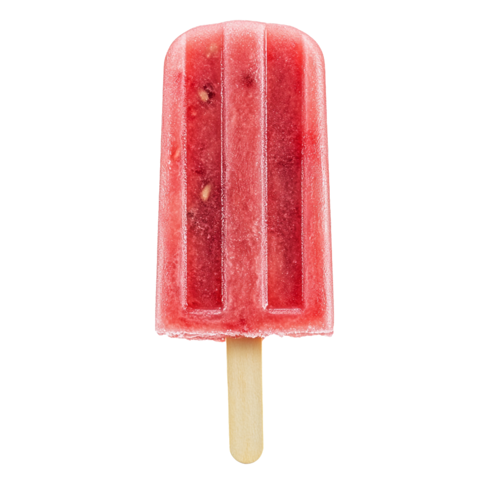 watermelon popsicle ice cream on a transparent background png