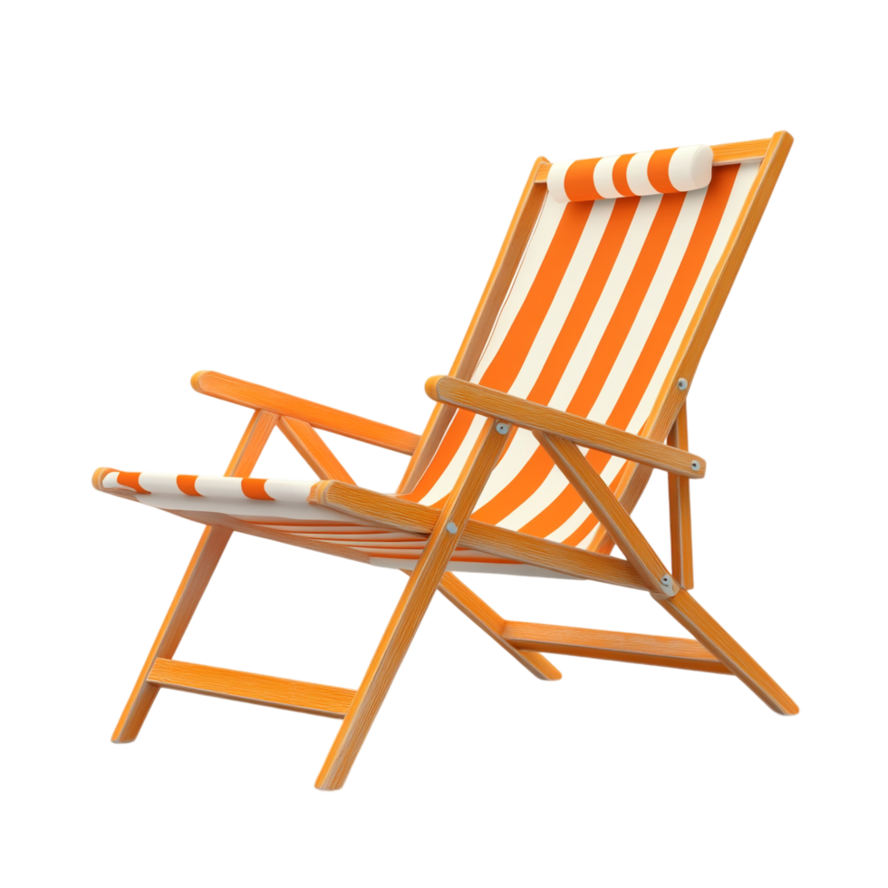 Beach Chair on transparent background png