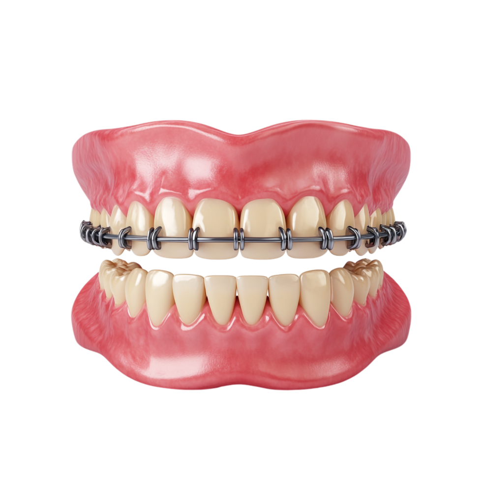 teeth braces on a transparent background png