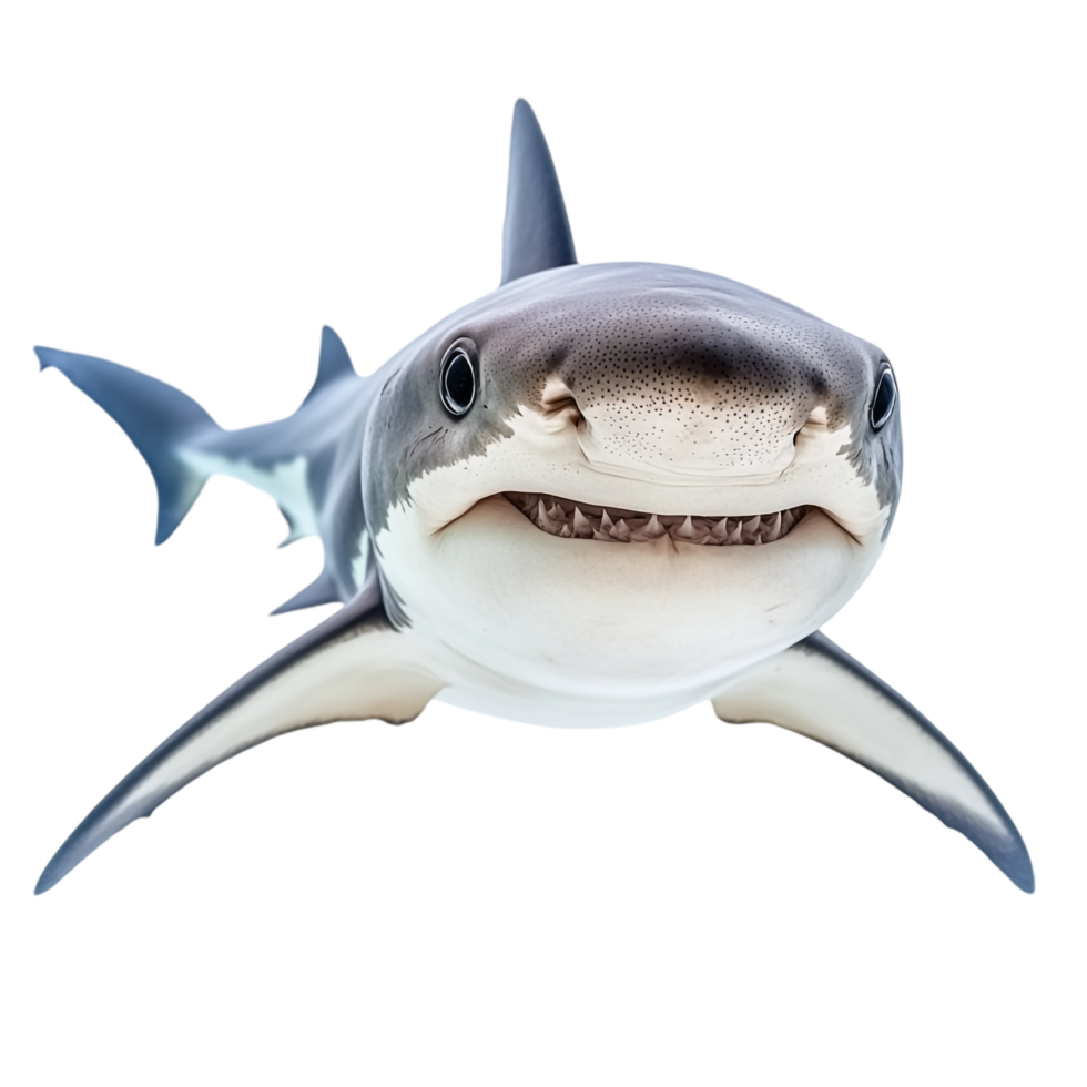 Baby shark isolated against a transparent background png