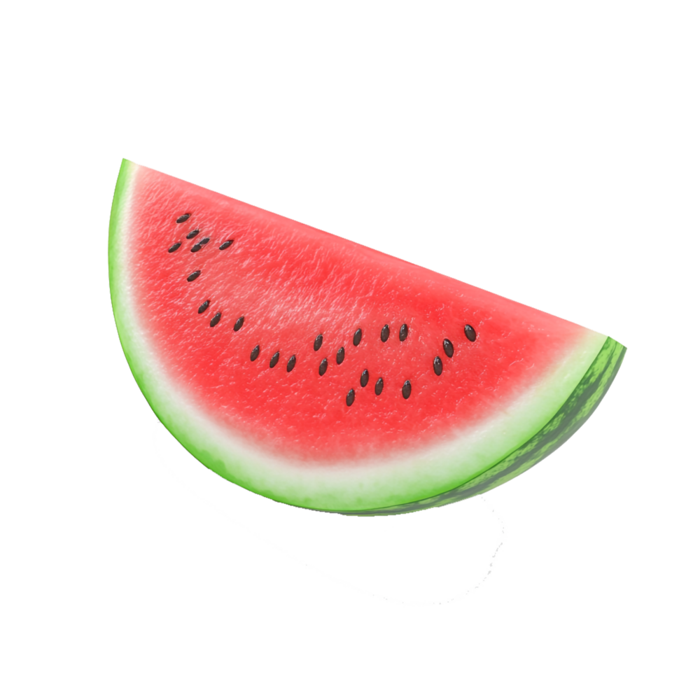 watermelon slice fruit on a transparent background png