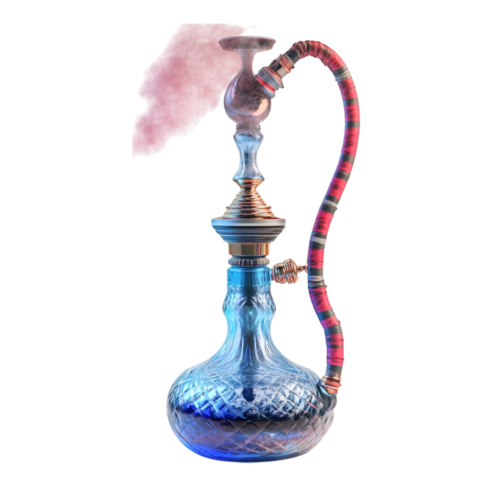 Hookah Shisha Wasserpfeife with smoke png