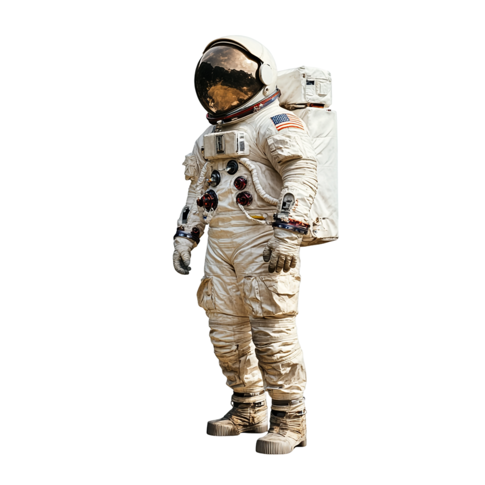 A space suit against a transparent background png