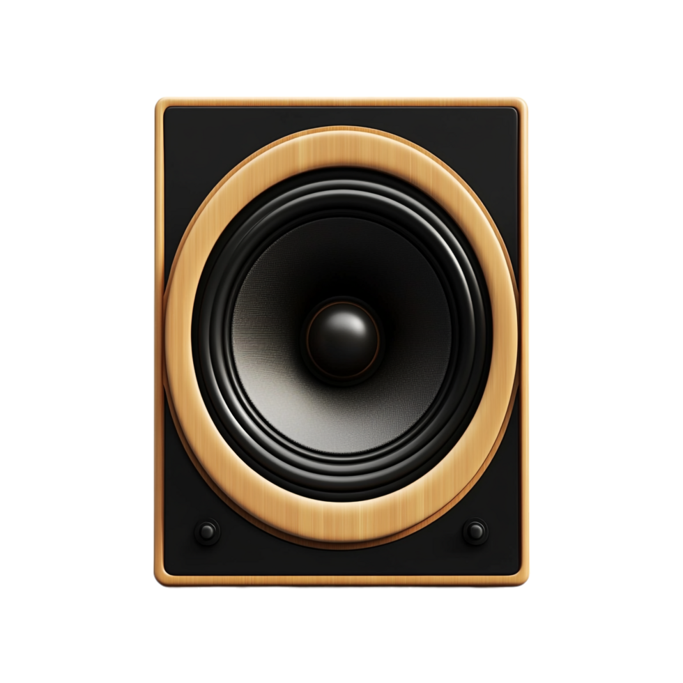 A speaker against a transparent background png