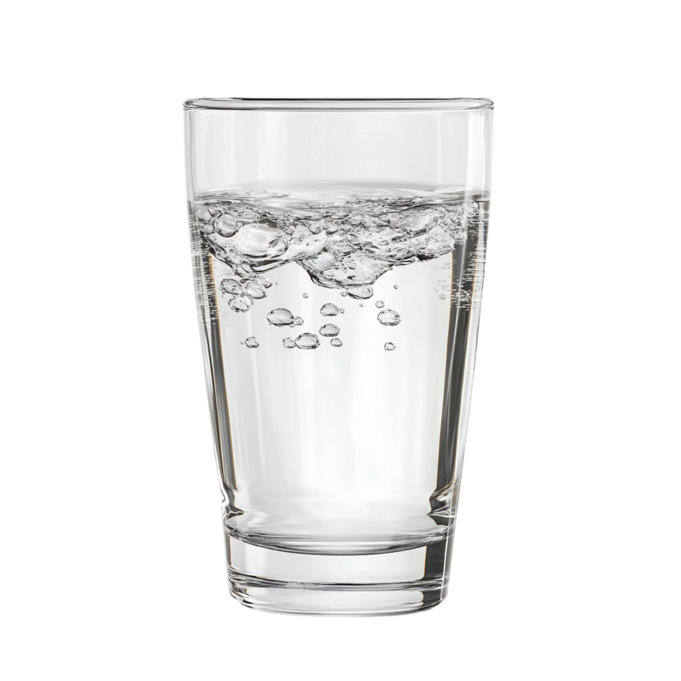 Glass of Water on transparent background png
