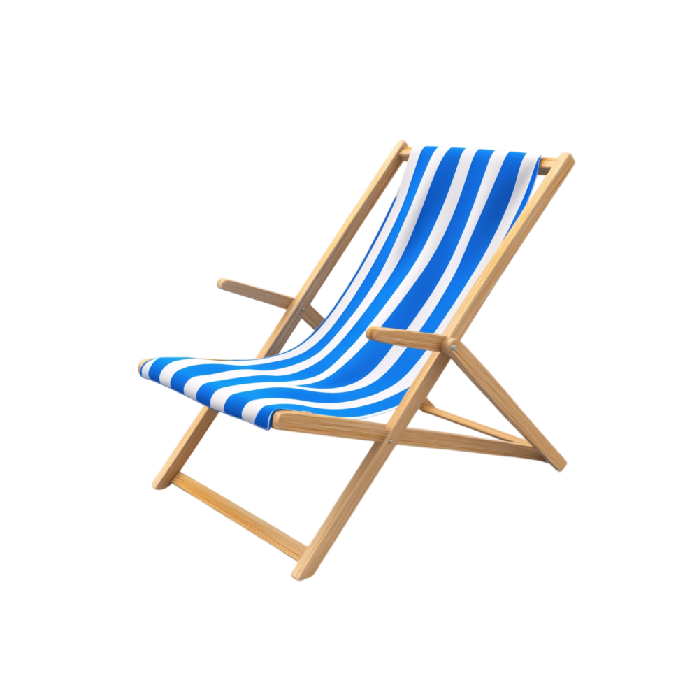Beach Chair on transparent background png