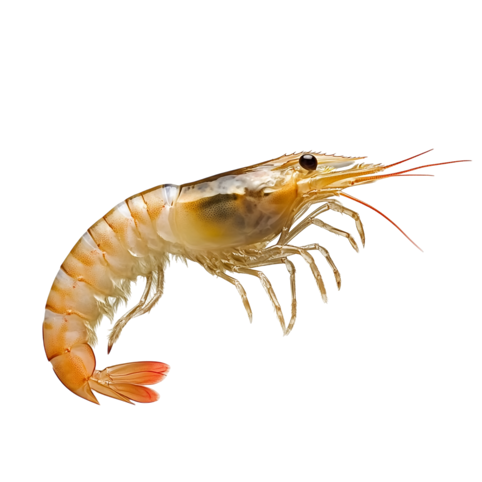 mage of an isolated shrimp on a transparent background png