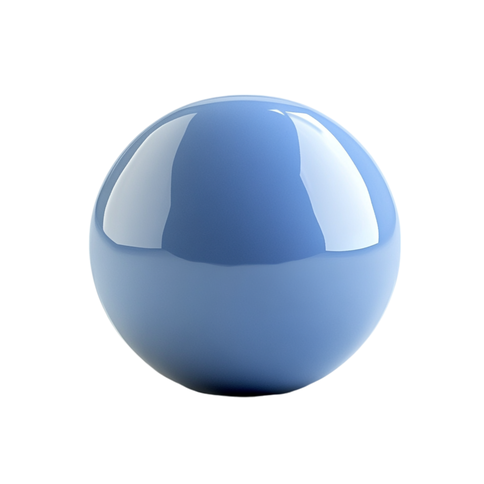 Close up of a blue object isolated on transparent background png