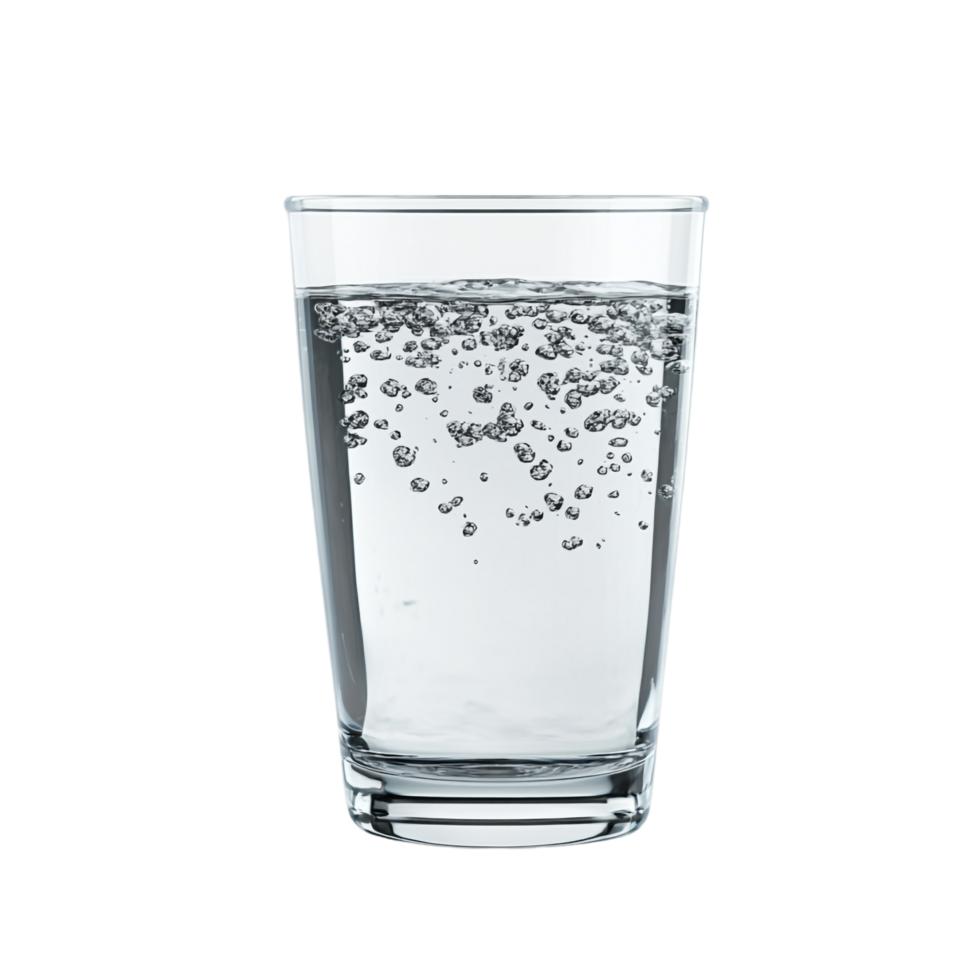 Glass of Water on transparent background png