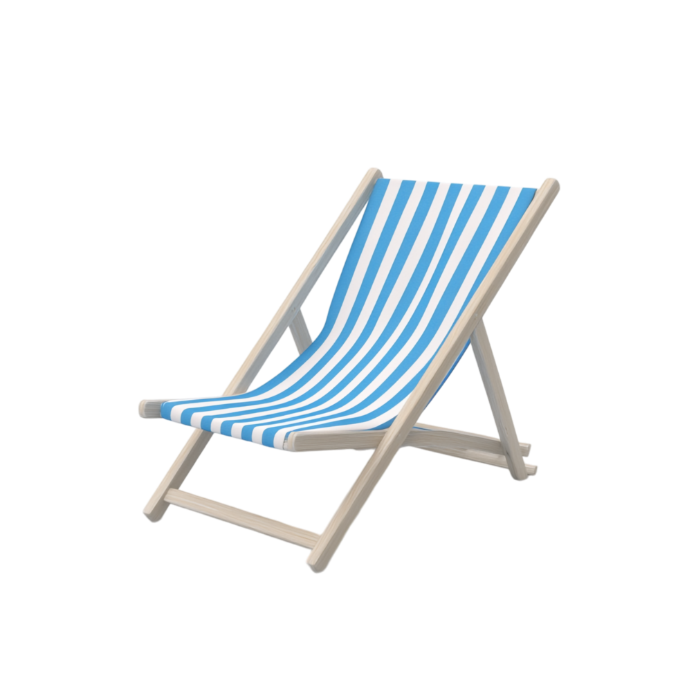Beach Chair on transparent background png