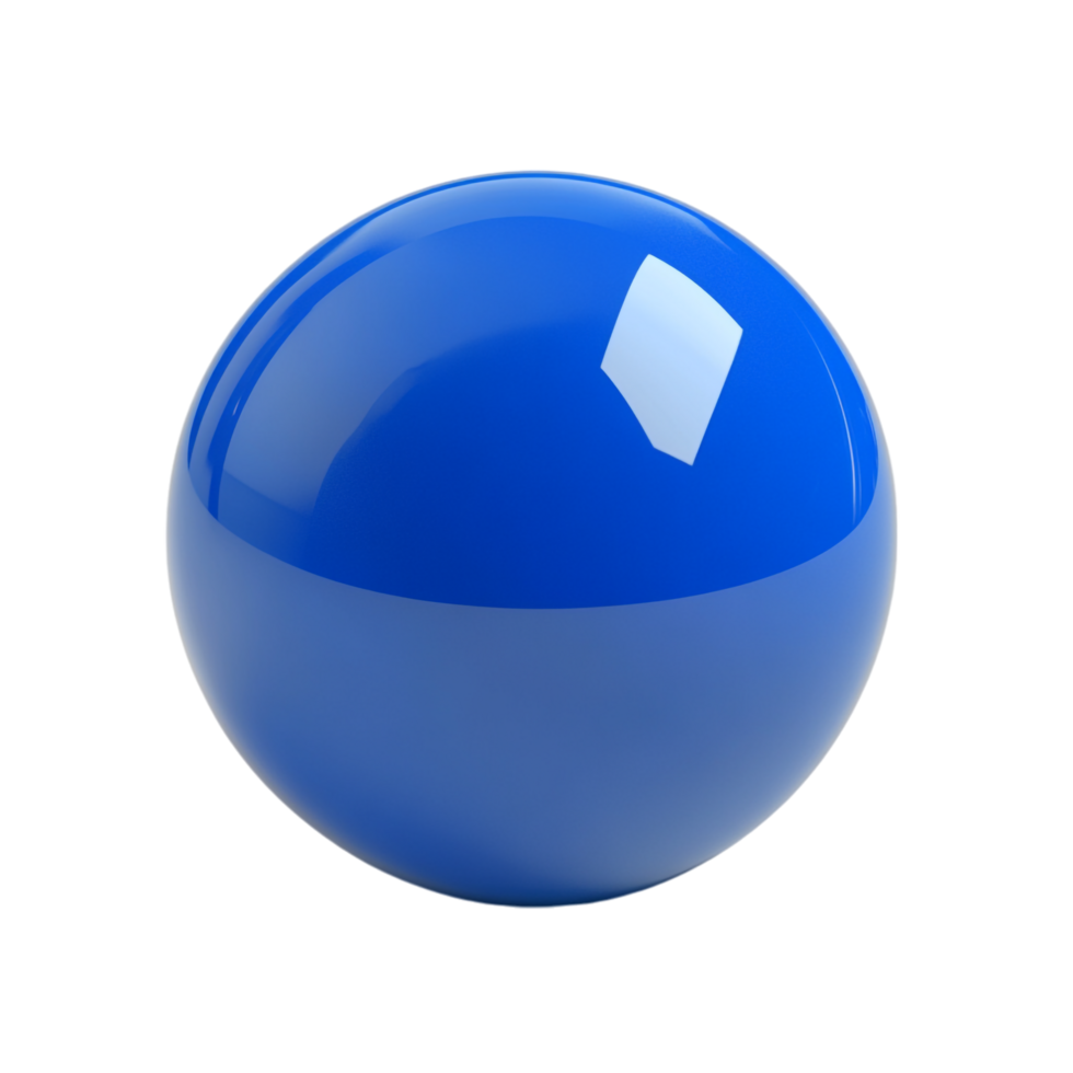 Close up of a blue object isolated on transparent background png