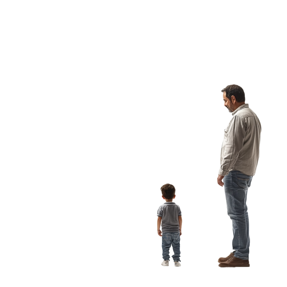 Worried parent watching their child take their first steps, conveying emotion and parental concern png