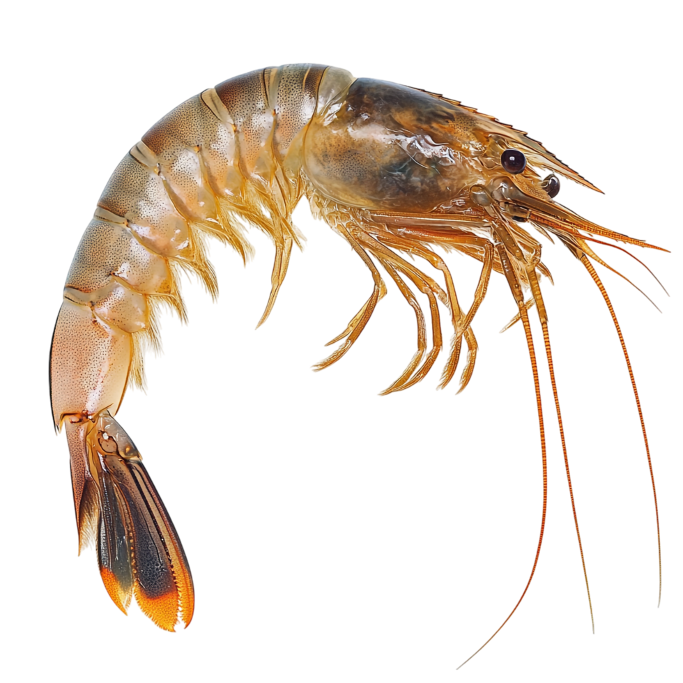 mage of an isolated shrimp on a transparent background png