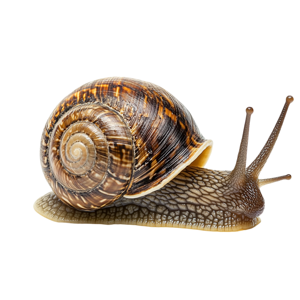 image of an isolated snail on a transparent background png