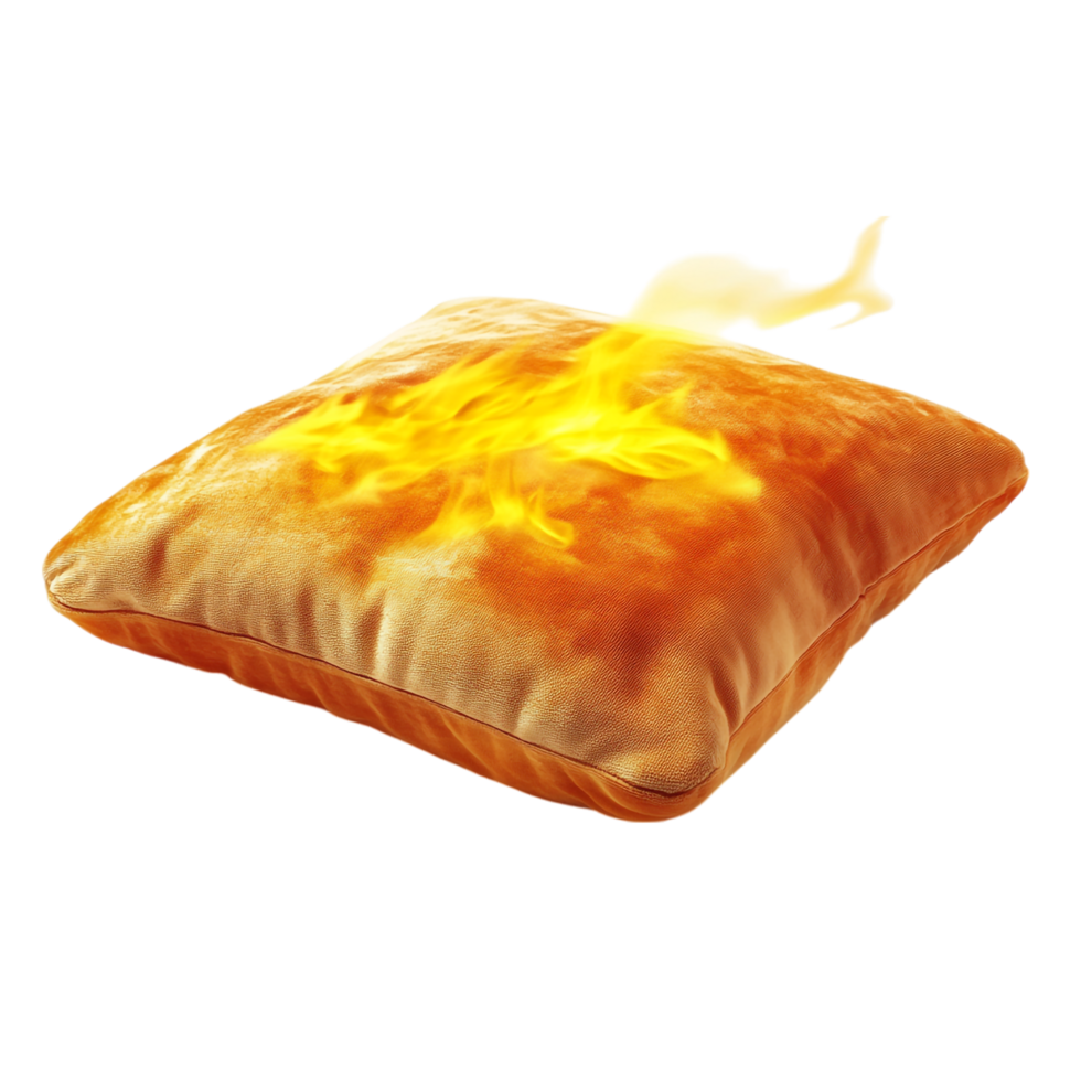 Heated Pillow on transparent background png