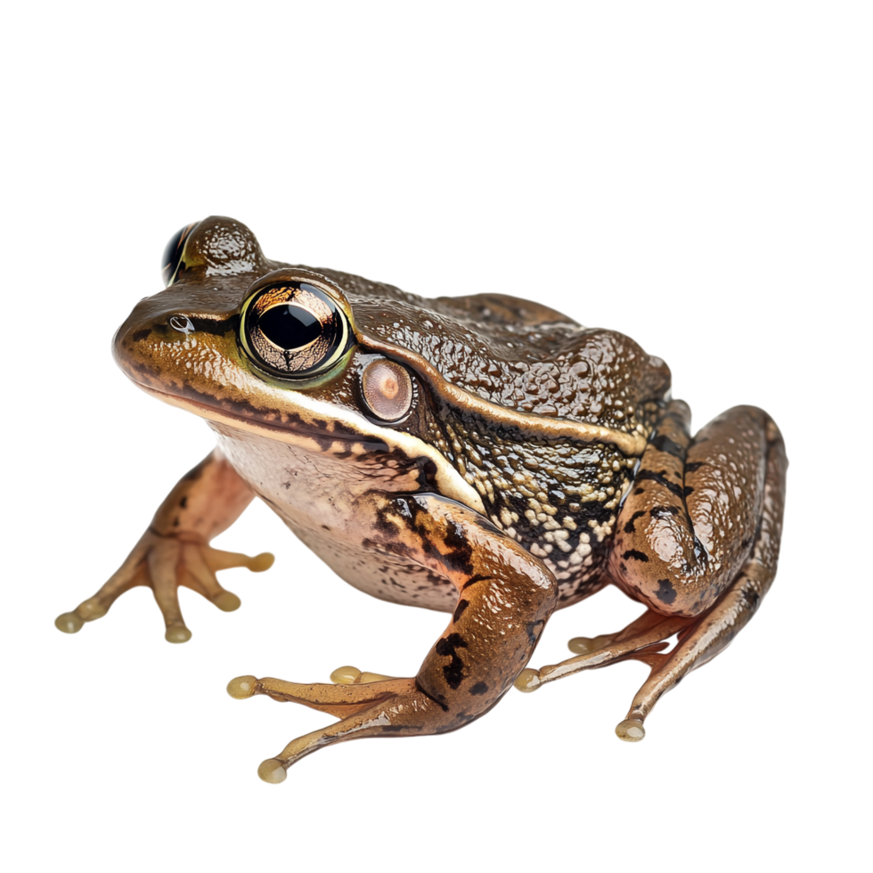 Common Frog on transparent background png