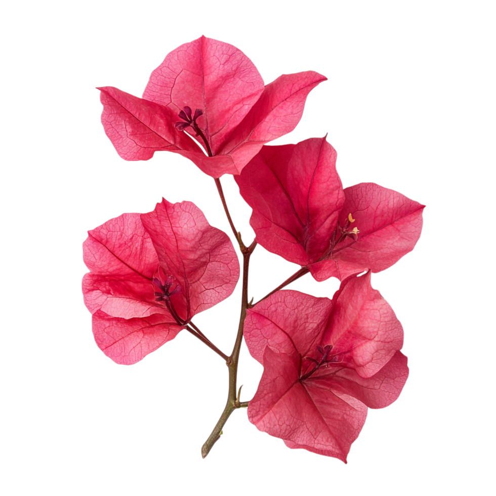 Bougainvillea isolated on transparent background png