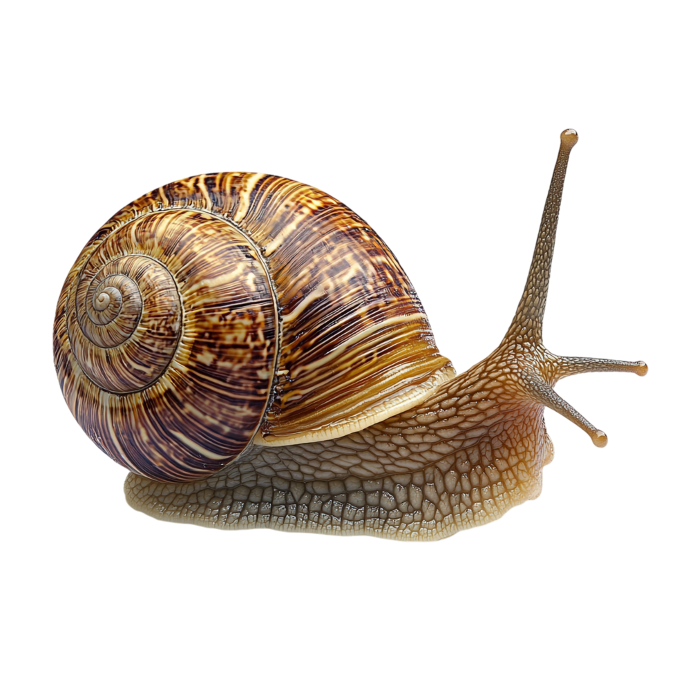 image of an isolated snail on a transparent background png