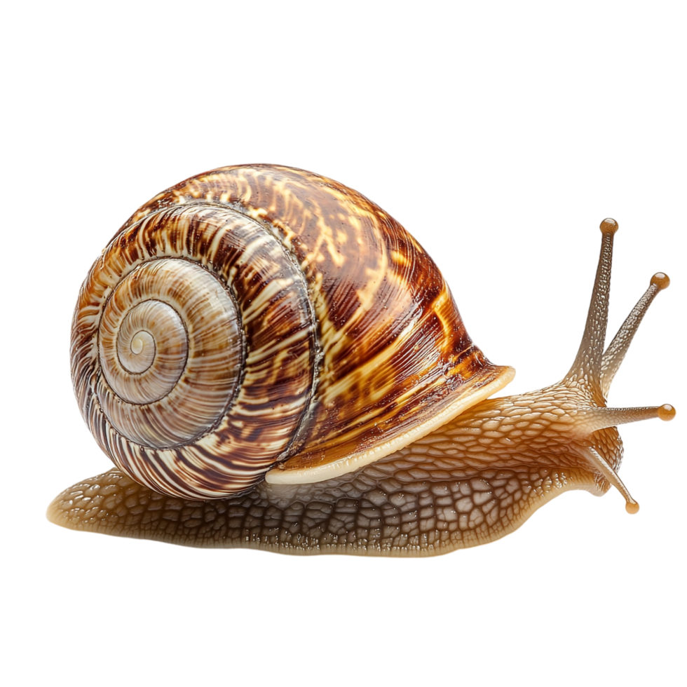 image of an isolated snail on a transparent background png