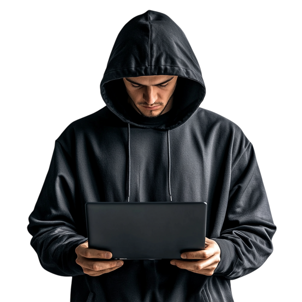 Hacker on a transparent background png
