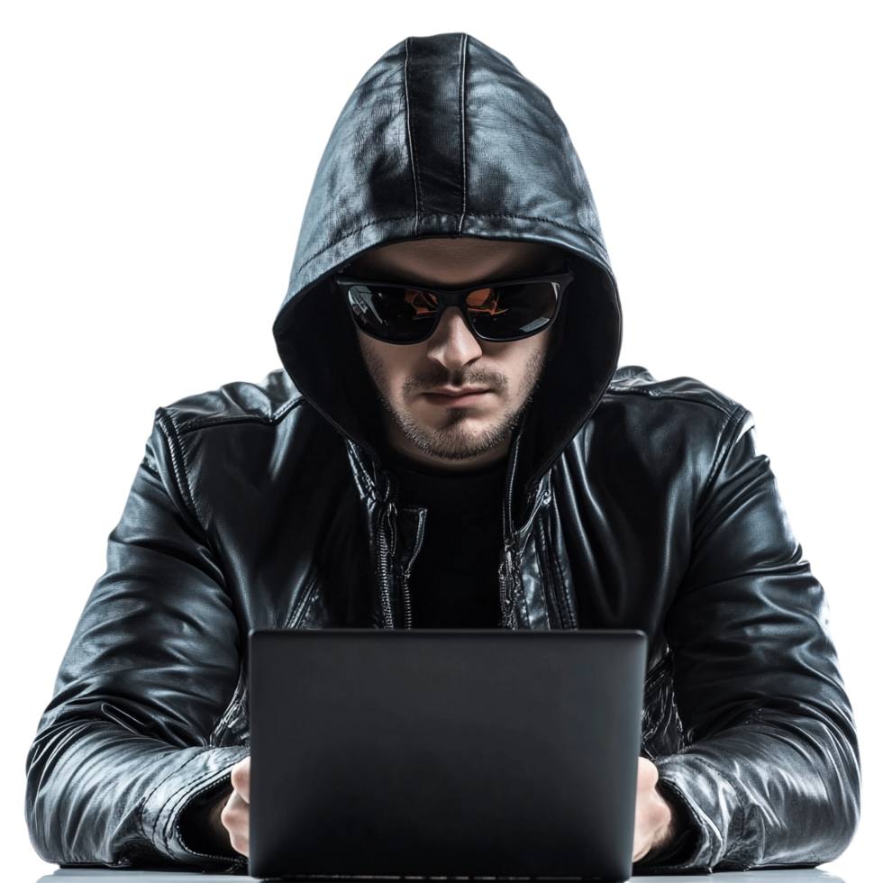 Hacker on a transparent background png