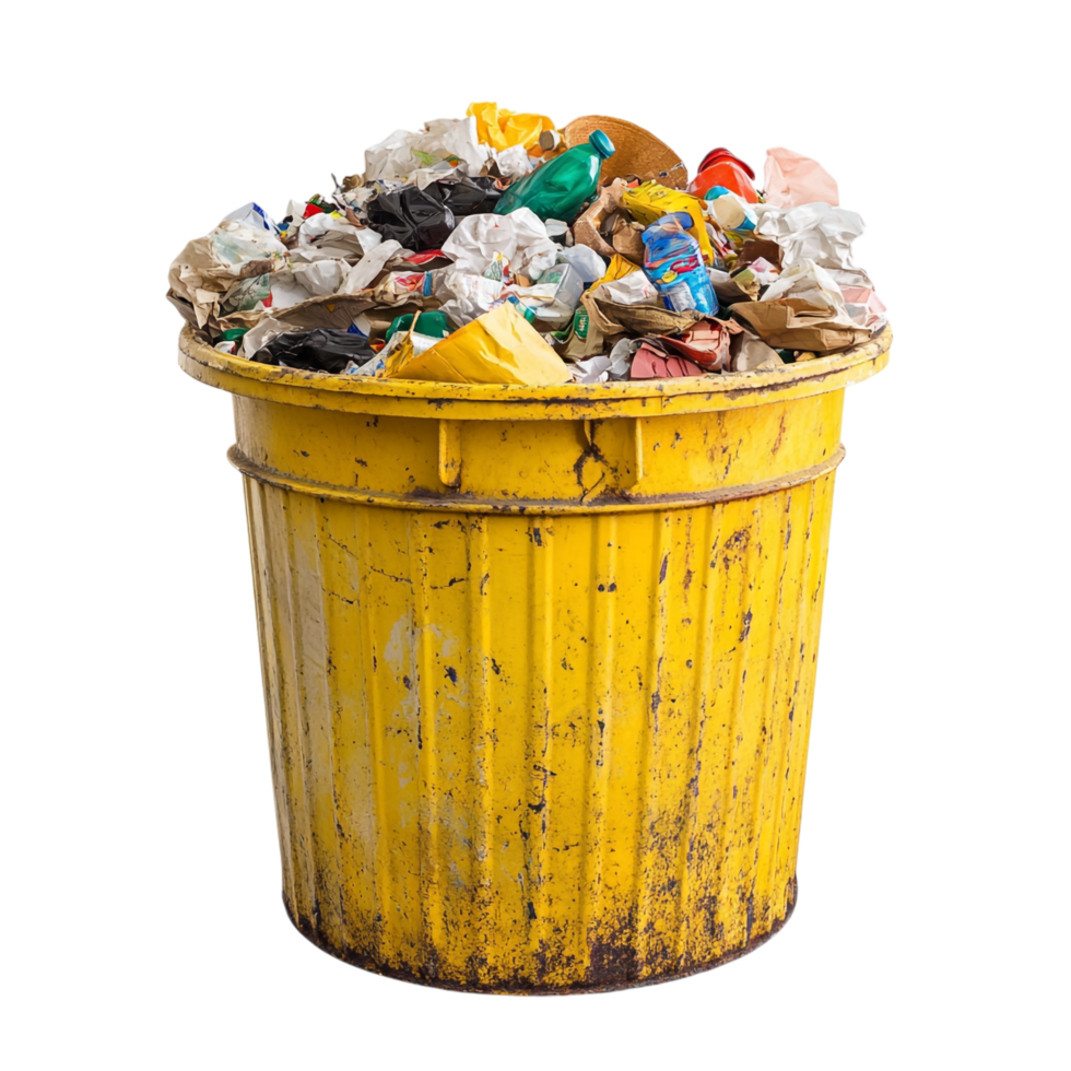 Garbage Waste on transparent background png