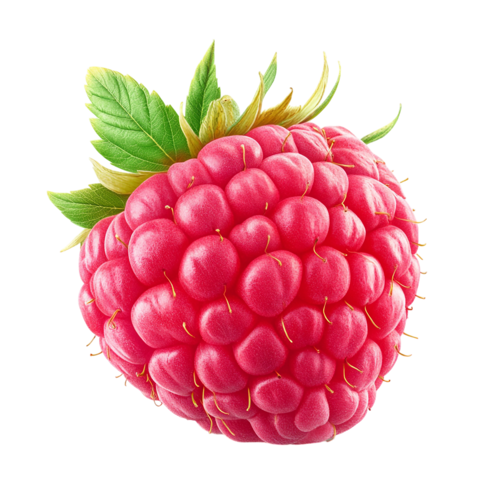 raspberry fruit on a transparent background png