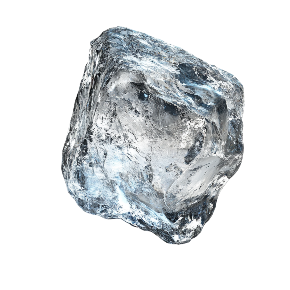 Ice on transparent background png