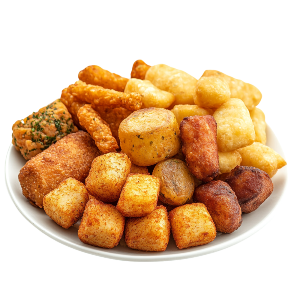 image of traditional Brazilian snacks served at a party png
