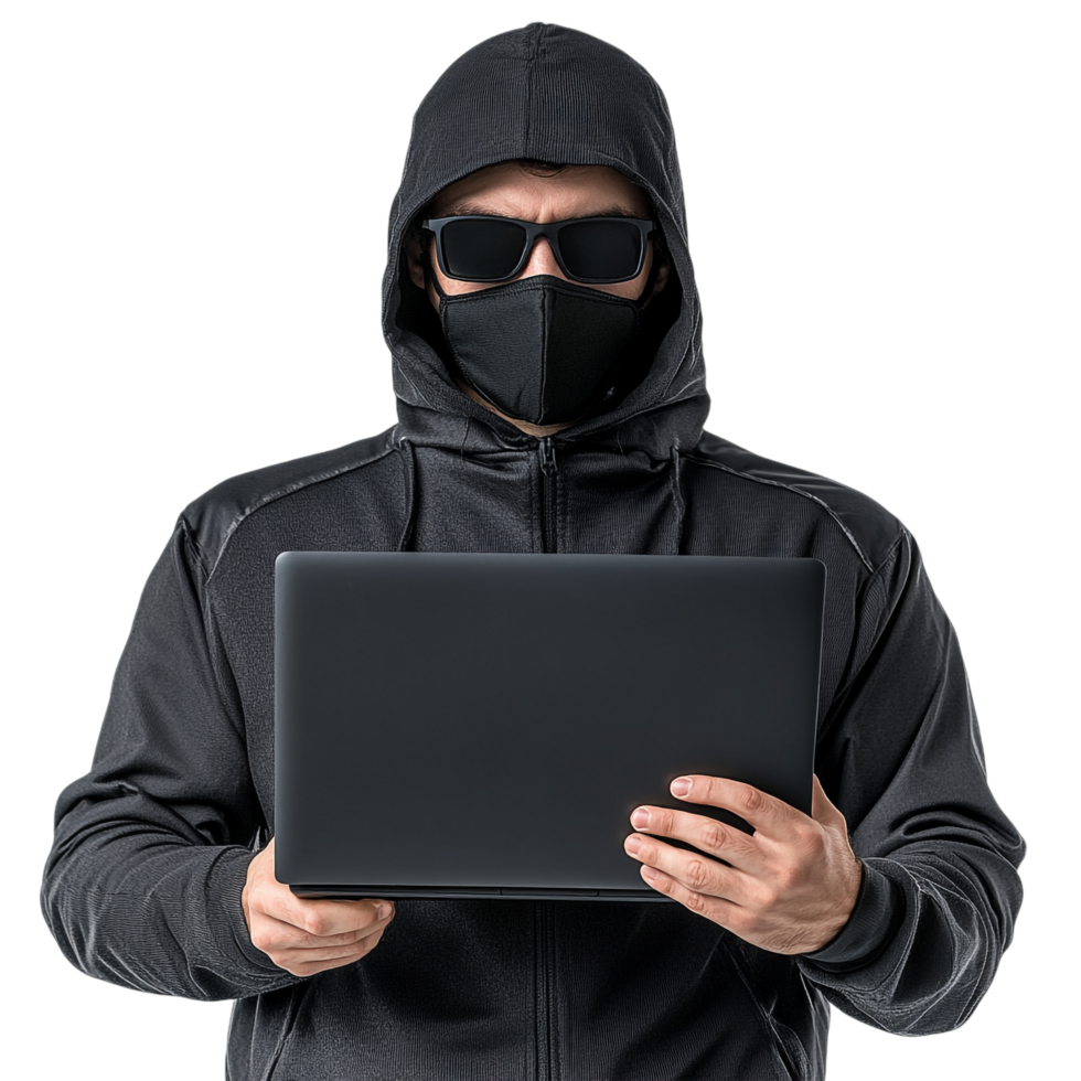 Hacker on a transparent background png