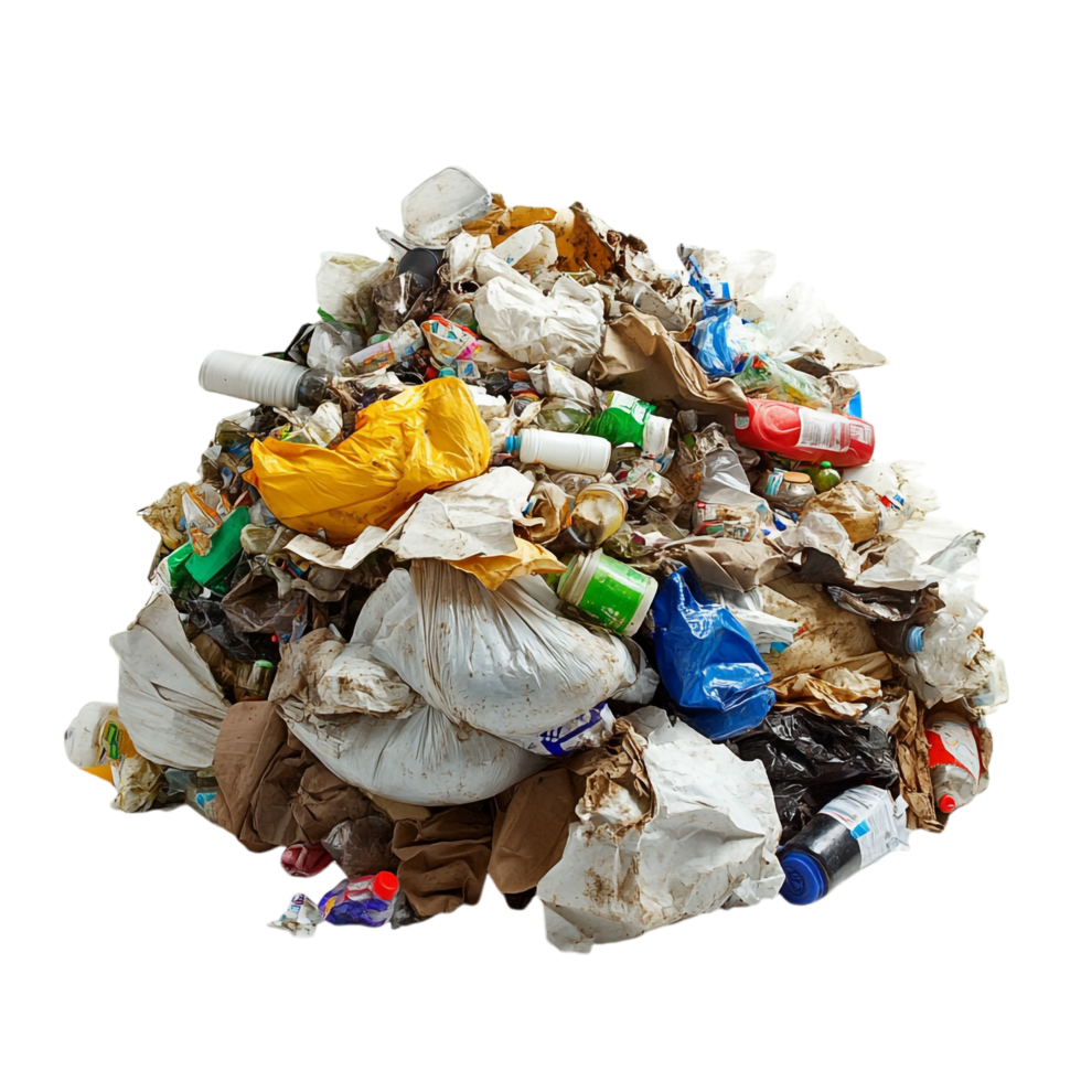 Garbage Waste on transparent background png