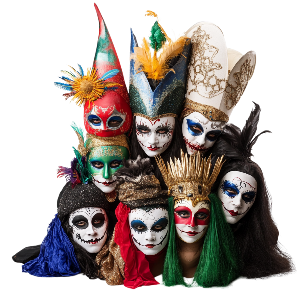 Costume Party Poster on Wtransparent background png