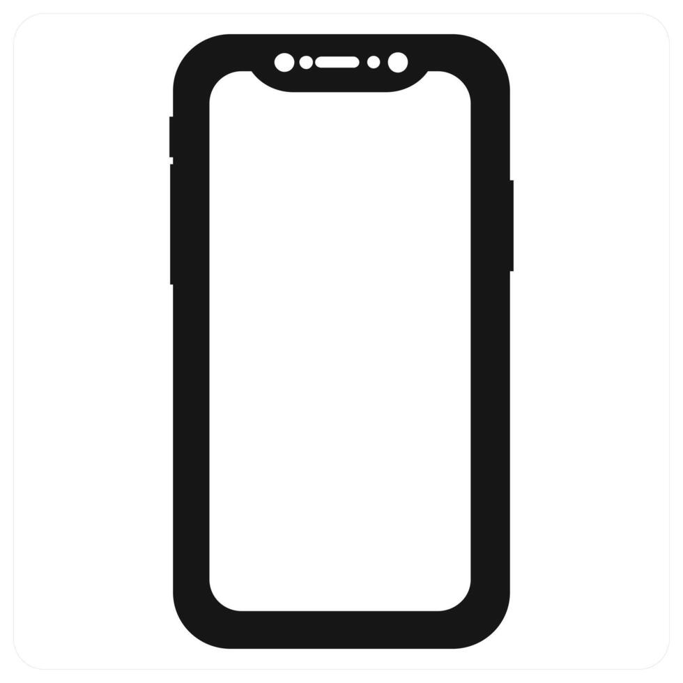 Device icon in red color vector