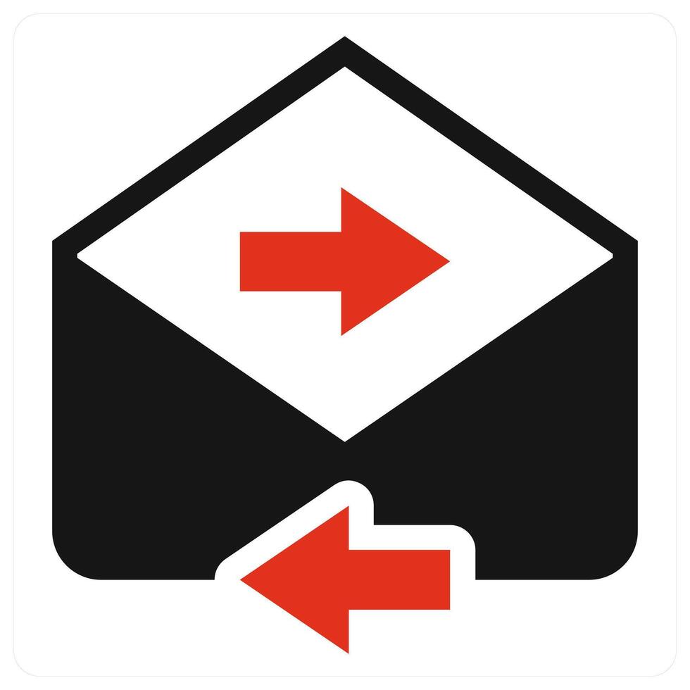 Fast Message concept in red color vector